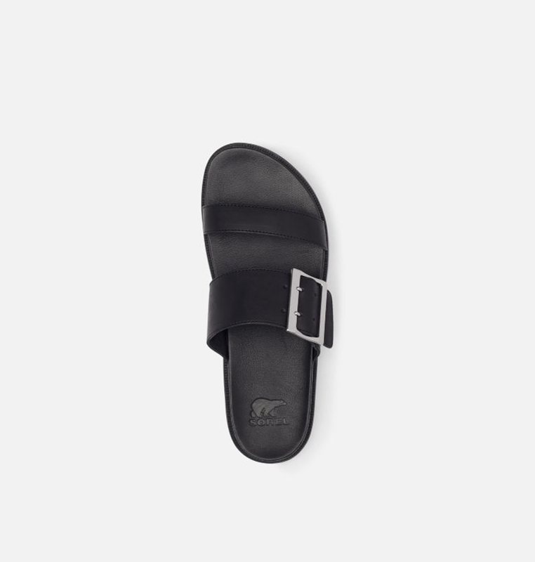 Sorel Dam Slides Svarta - Roaming™ Buckle - USR-740361